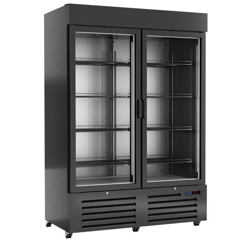 Armário Refrigerado Supermercado 2 Portas De Vidro 1376x726x2025