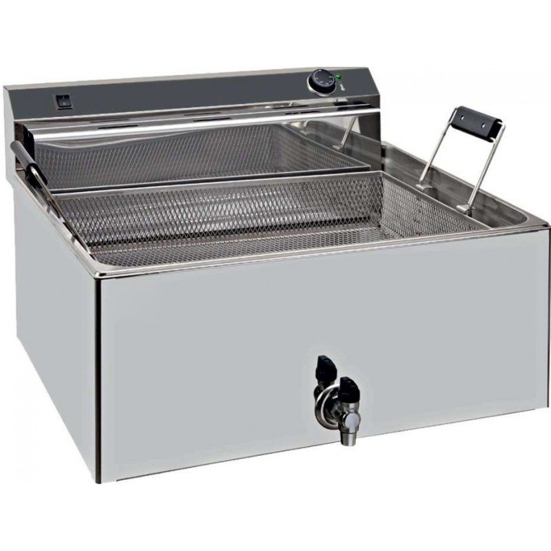 Fritadeira de Pastelaria Especial 30 Litros 15 KW Trifásica 650X665X370mm