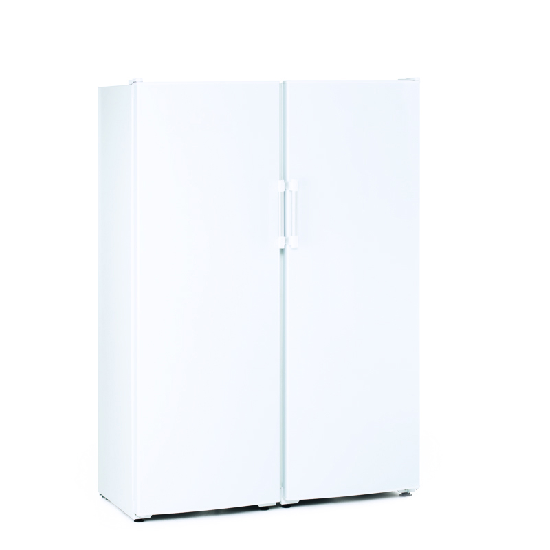 Armário de Refrigeração porta-dupla Branco 1820x1220x650mm