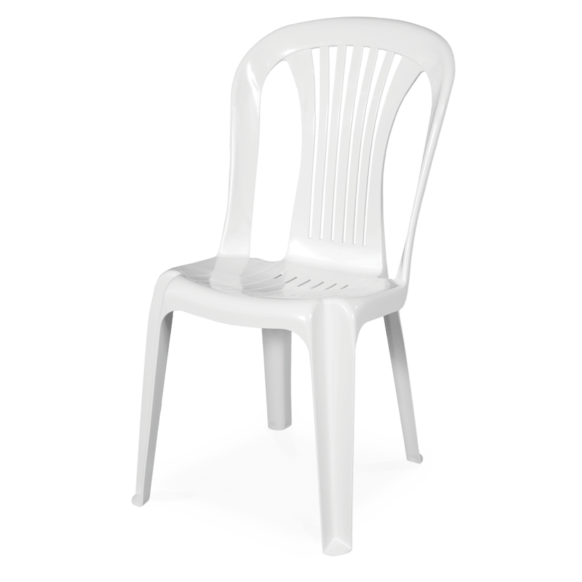 Pack 100 Cadeiras Lagos sem Braços Branco