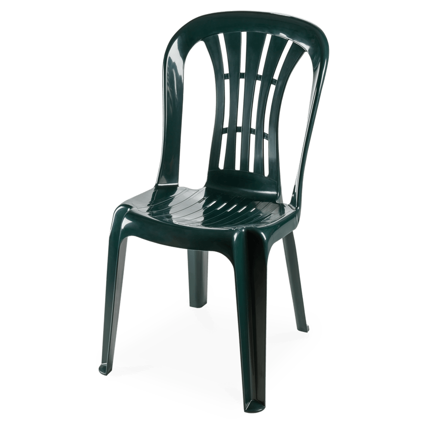 Pack 100 Cadeiras Casablanca sem Braços Verde Deep