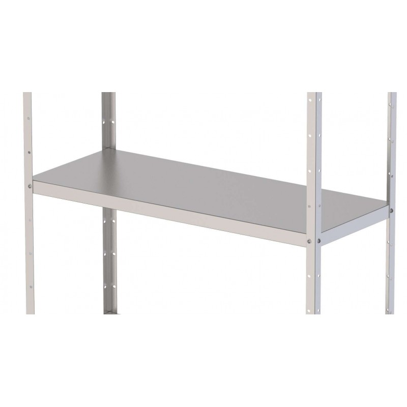 Prateleira de aço inoxidável adicional para estante 1000x400mm