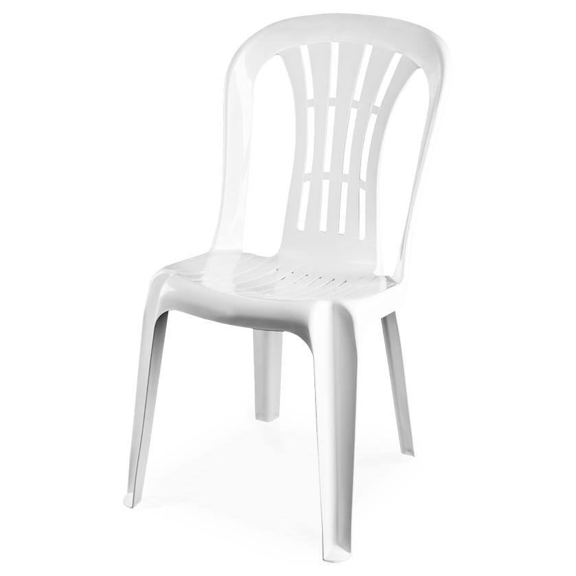 Pack 100 Cadeiras Casablanca sem Braços Branco