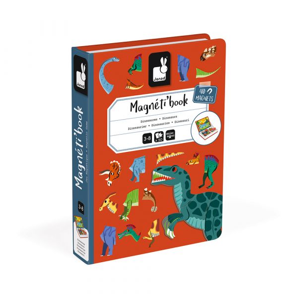 Janod Magneti Book - Dinossauros - J02590