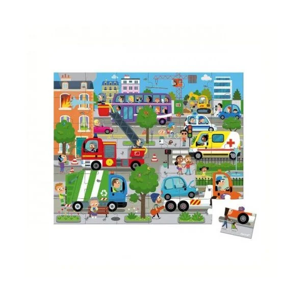 Janod Puzzle 36 Peças Cidade