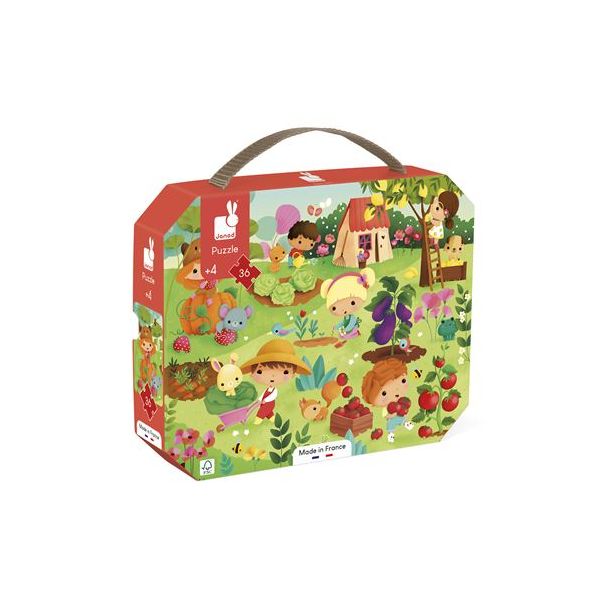 Janod Puzzle Horta 36 Peças