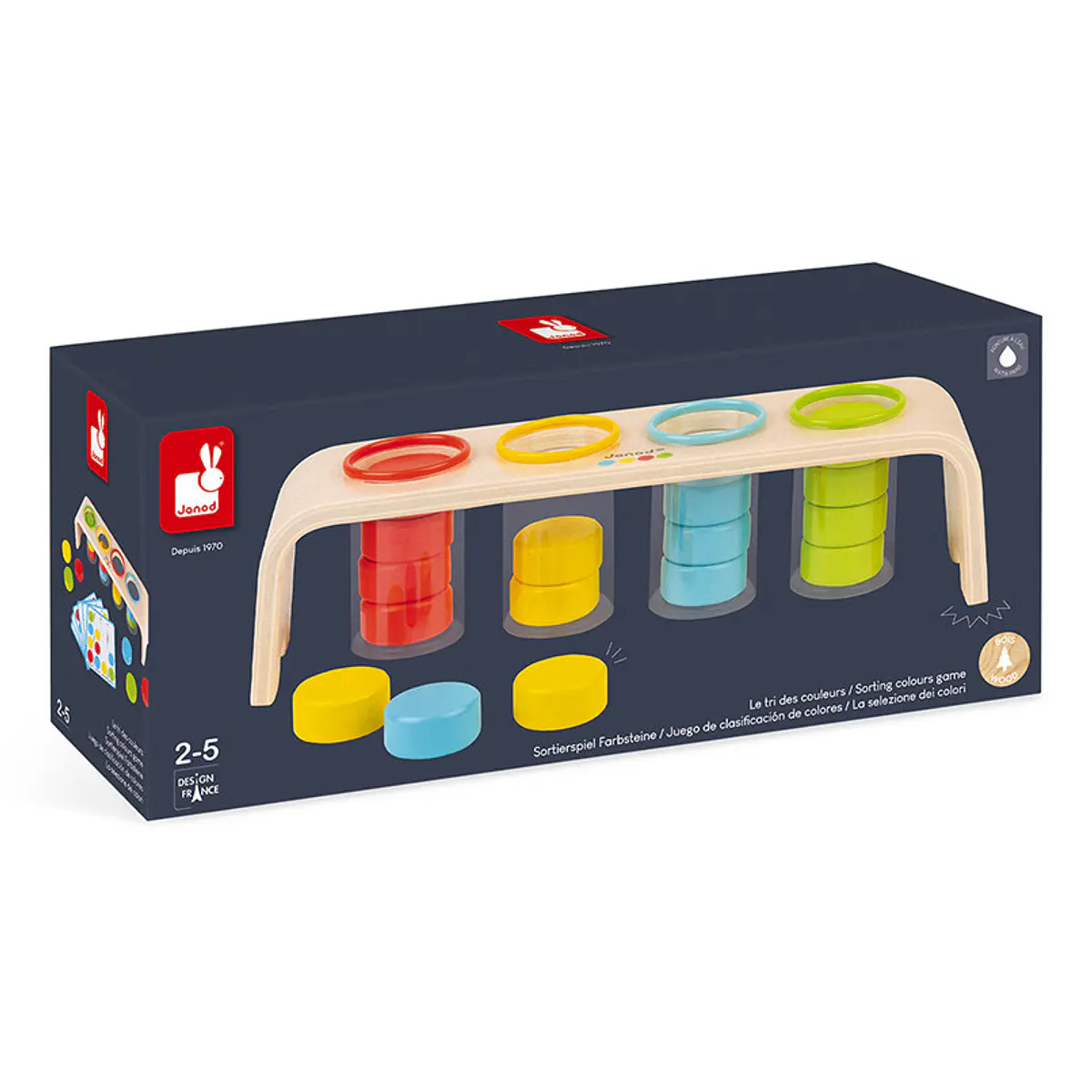 Janod Jogo De Classificação Das Cores