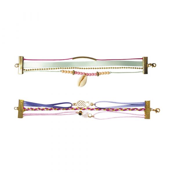 Janod Pulseiras Boho Varias Tiras para Criar - J07931