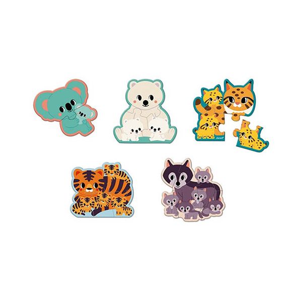 Janod 5 Puzzles Evolutivos