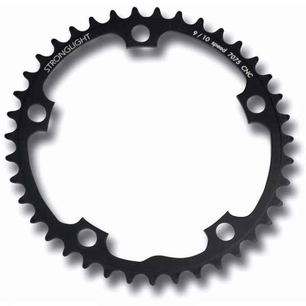 Stronglight Prato Rz Compact 110 Mm Black 9-10s