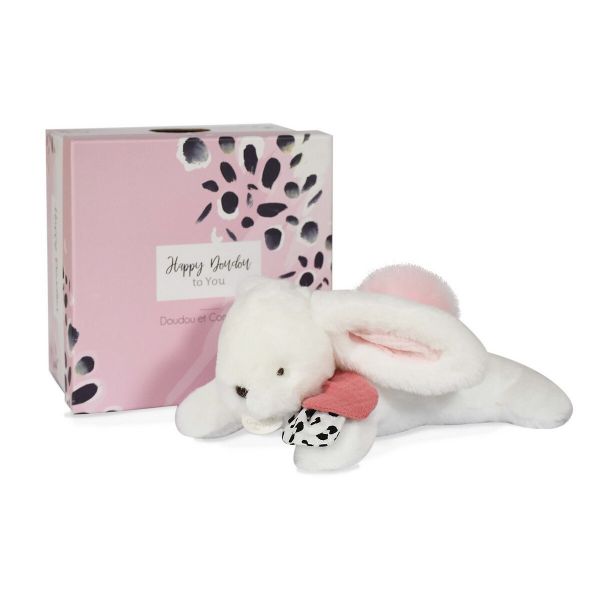Doudou Et Compagnie Peluche Happy Blush, 25 cm Rosa