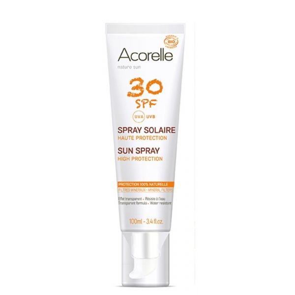 Protetor Solar Acorelle Sun Rosto e Corpo Spray SPF30 100ml