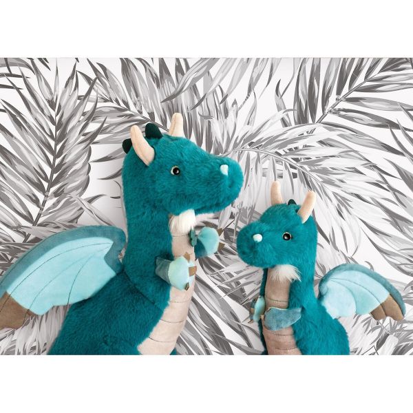 Histoire D'ours Peluche Grégoire o Dragão Azul