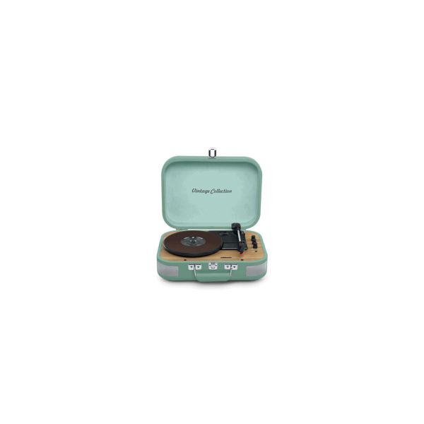 Gira-Discos Muse MT-201 Bluetooth USB Colunas Integradas Verde