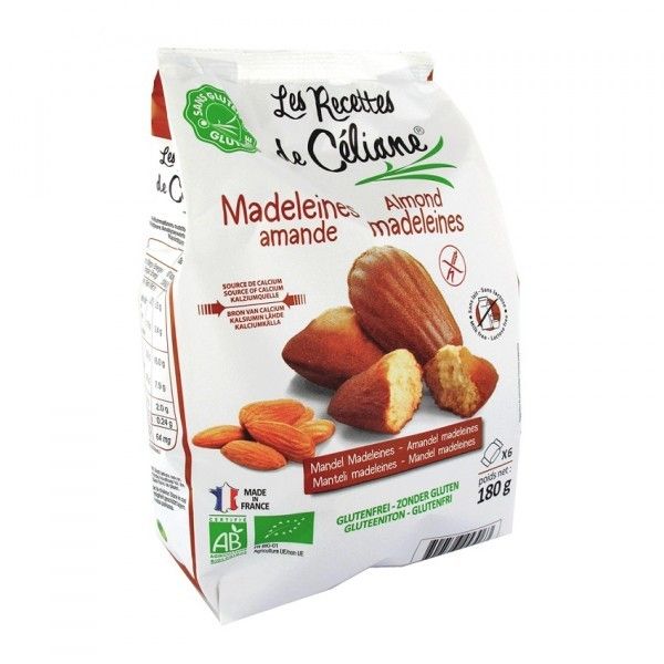 Céliane Madeleines Almonds 6 Cakes Recipes