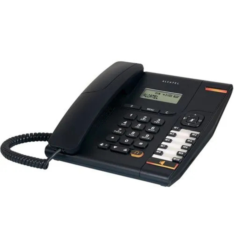 Telefone Fixo Alcatel Temporis 580 Preto