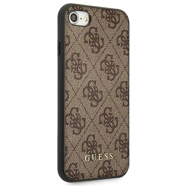 Guess Capa Rígida para iPhone SE 2022/2020/7/8 Brown