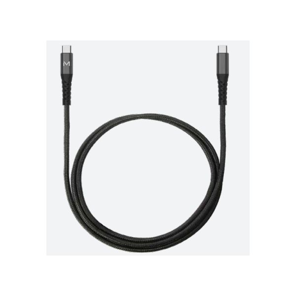 Mobilis 001342 Cabo USB-C para USB-C 1m Preto