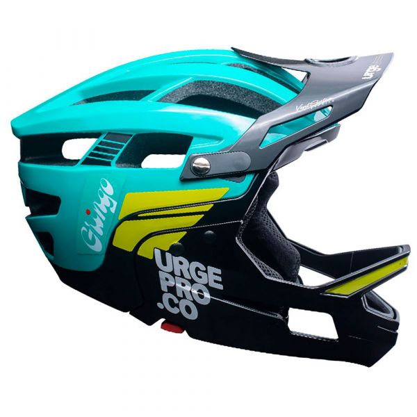 Urge Gringo De La Pampa Downhill Helmet Azul S-M