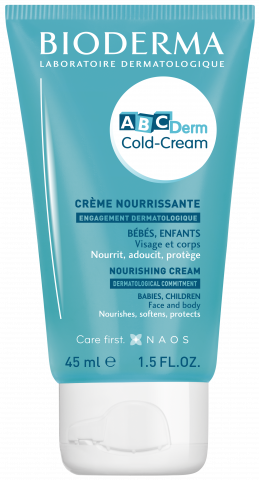 Bioderma ABCDerm Cold-Cream Rosto 45mL – Nutrição & Conforto