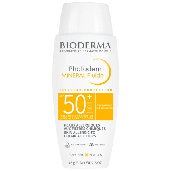BIODERMA PHOTODERM MINERAL FLUÍDO SPF50+ 75G | WOWFARMA