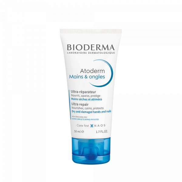 Bioderma Atoderm Creme de Mãos e Unhas 50 mL – Nutrição & Proteção