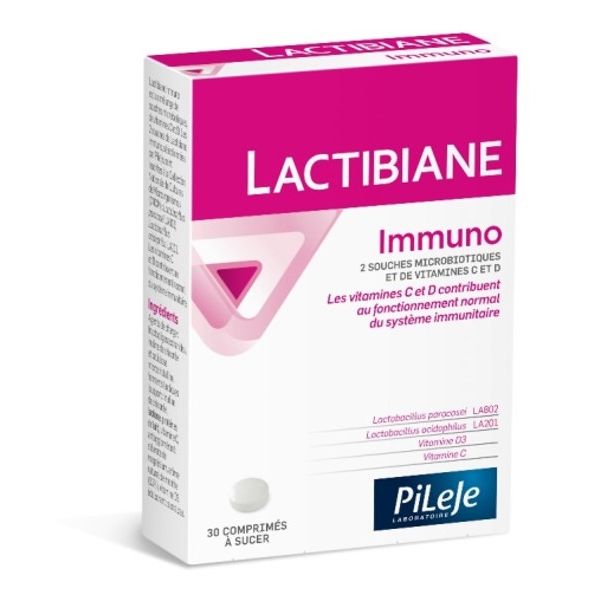 Pileje Lactibiane Immuno 30 Comprimidos