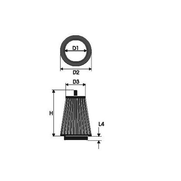 Green Filter Filtro Ar Green G591025 - G591025