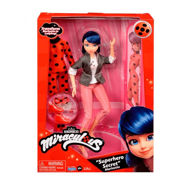 Boneca Ladybug Super Heroína Surpresa
