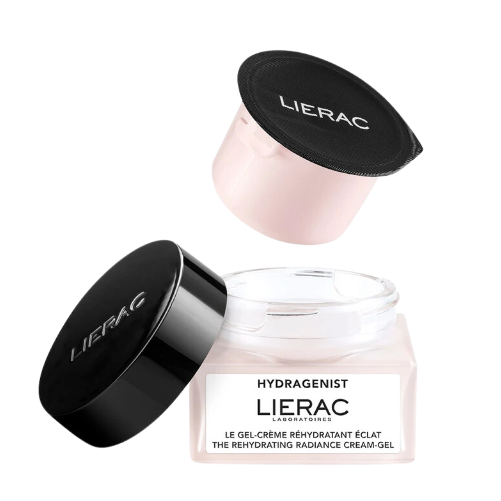 Lierac Hydragenist Gel-Creme Reidratante Iluminador Recarga 50ml