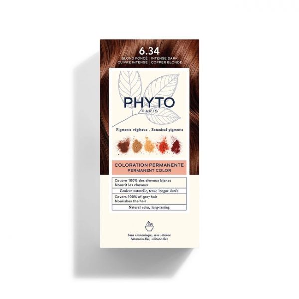 Phyto Phytocolor Coloração Tom 6.34 Louro Escuro