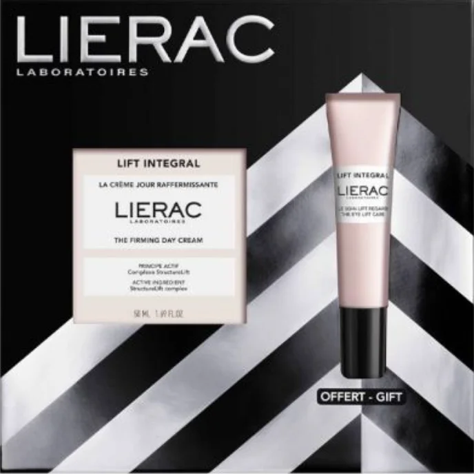 Lierac Lift Integral Creme de Dia Reafirmante 50ml + Cuidado de Olhos 15ml Natal 2025 Coffret