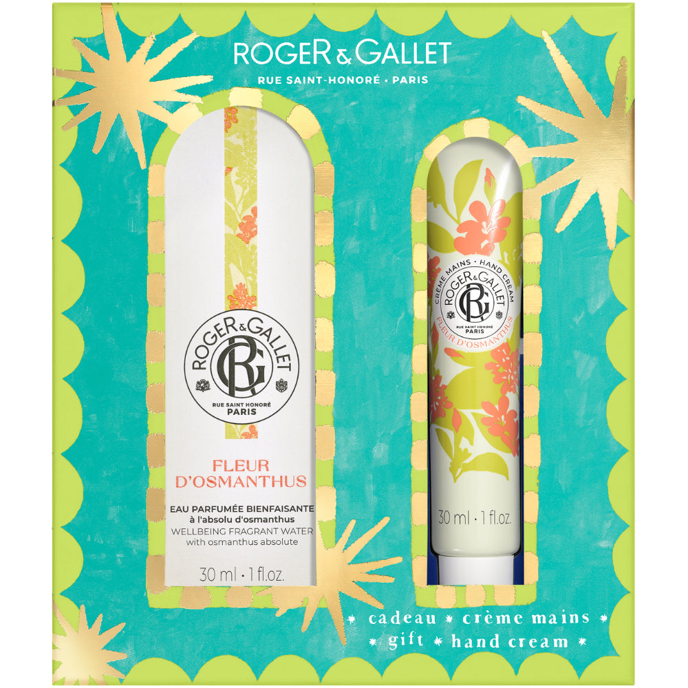 Roger & Gallet Fleur D'Osmanthus Eau de Toilette 30ml + Creme de Mãos 30ml Coffret Natal