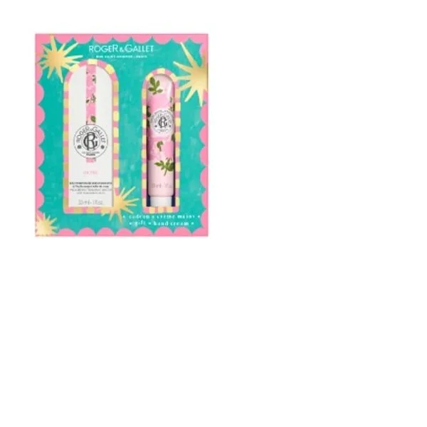 Roger & Gallet Rose Eau de Toilette 30ml + Creme de Mãos Coffret