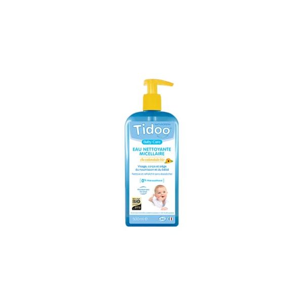 Tidoo Água de Limpeza Micelar Bio de Caléndula 500ml