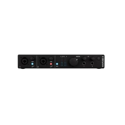 Arturia MiniFuse 4 Interface de Áudio e MIDI USB Compacta Preta