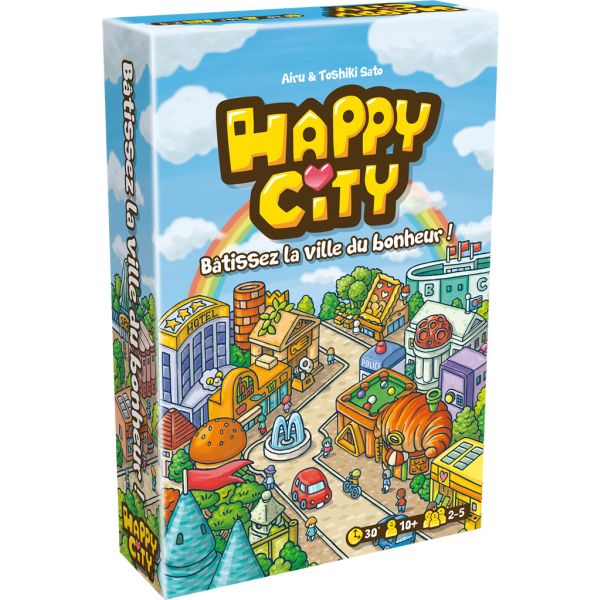 Asmodee Jogo de Mesa Happy City (FR)