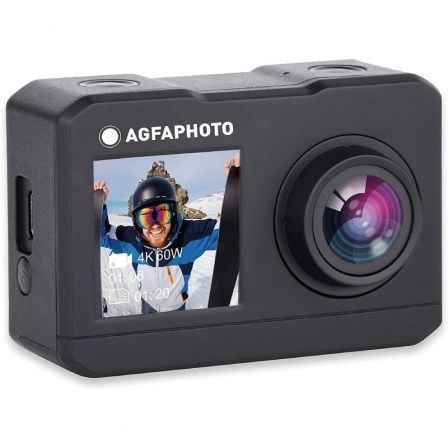 Cámara Digital Deportiva AgfaPhoto / 2.7K / 16MP / 120º / Gris