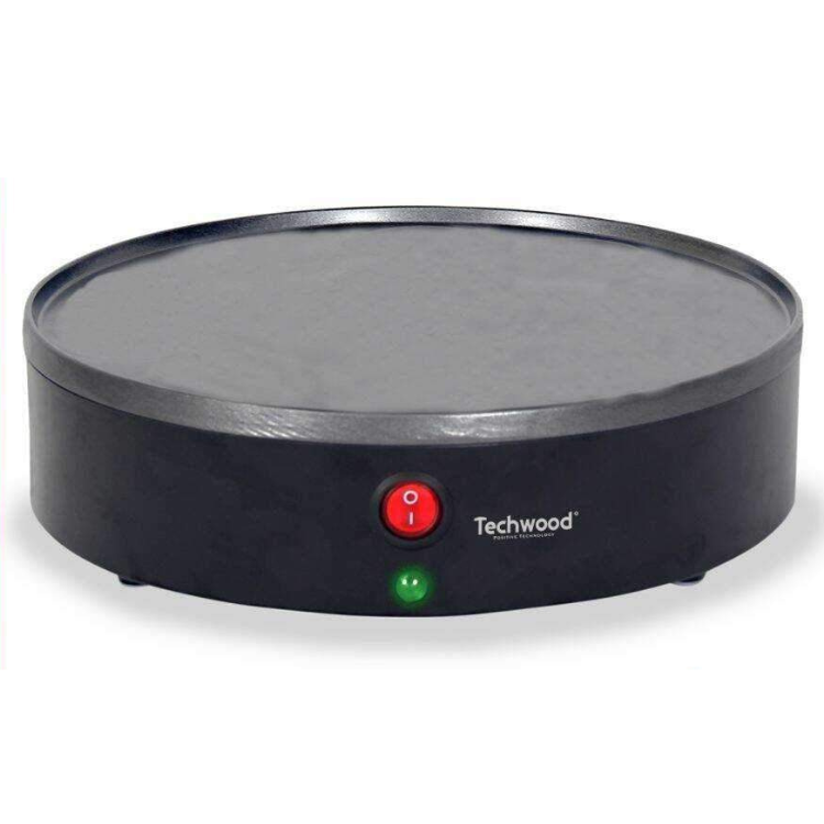 Máquina de Crepes Elétrica Techwood 800W 23cm