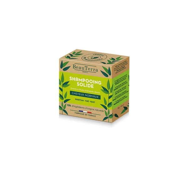 Beauterra Shampoo Sólido Té Verde 75g