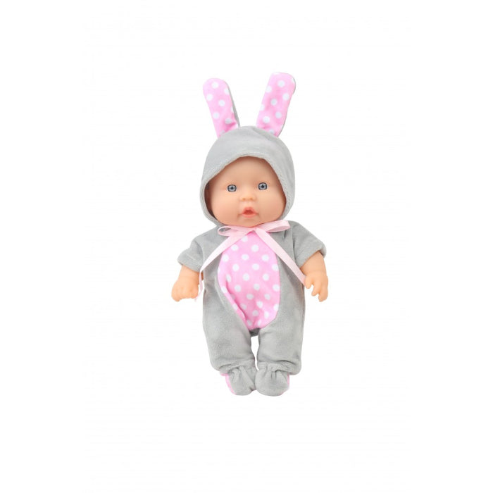 Boneca Moni Little Doll Bunny Grey 20 cm