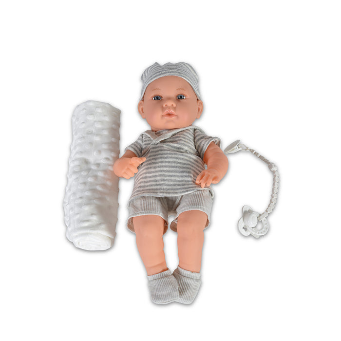 Boneca Moni Little Doll Grey 41 cm