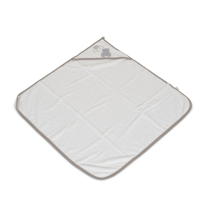 Toalha de banho 100/100 cm Cangaroo Cute Bear White