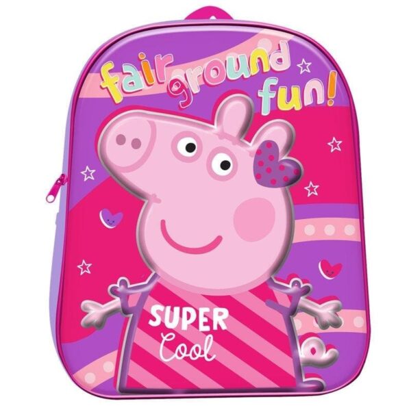 Peppa Pig Mochila 3D-30 cm 2+