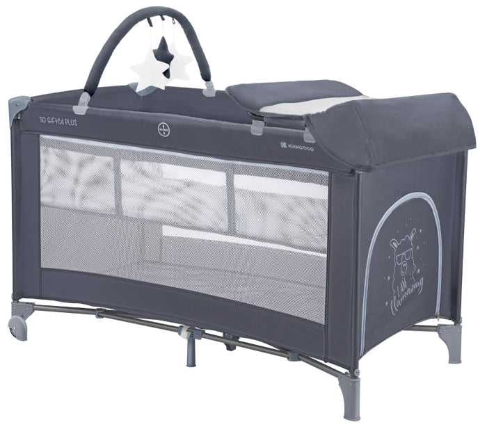 Cama de viagem 2 níveis Kikka Boo So Gifted PLUS Azul Marino