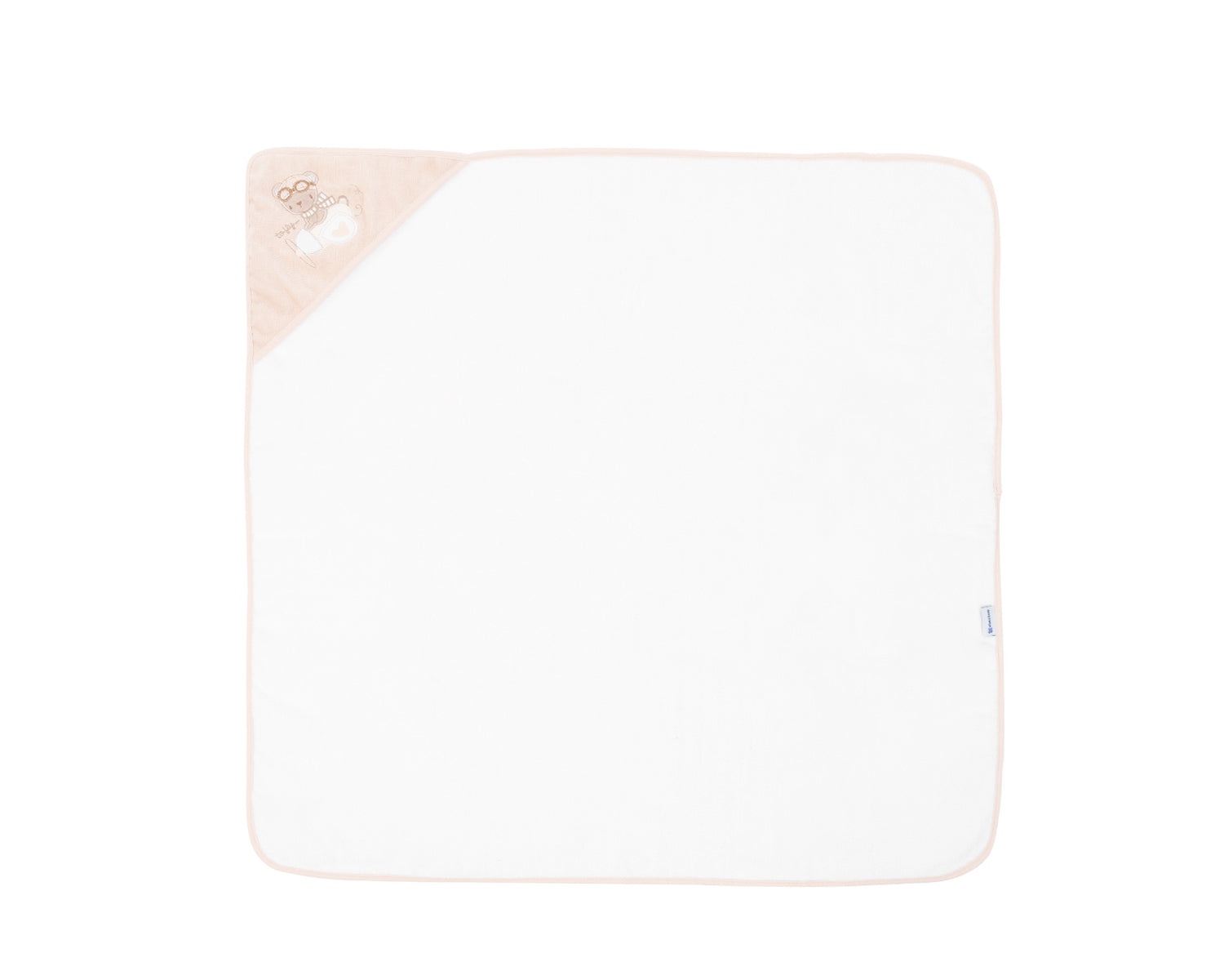 Toalha com capuz 90/90 cm Dreamy Flight Bege