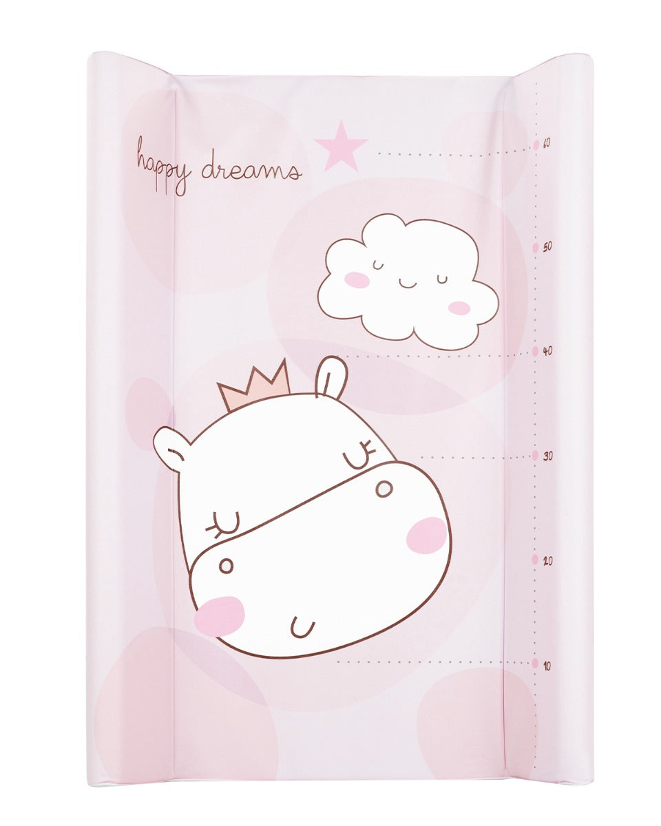 Muda Fraldas Hippo Dreams 70x50cm em PVC macio