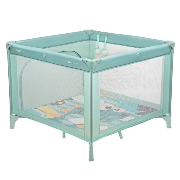 Parque infantil/cama viagem kikaboo Enjoy Playard/Travel Cot Mint