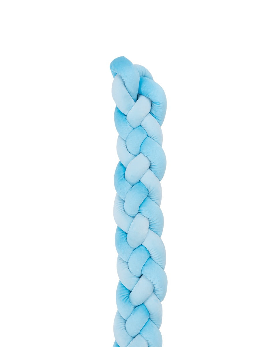 Protetor entrançado 180cm 4 tranças (15cm) Azul