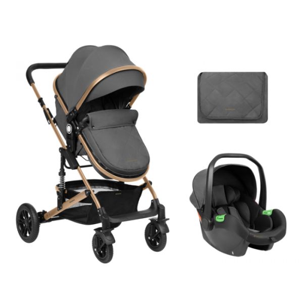 Trio Kikkaboo Convertível Amaia Dark Grey